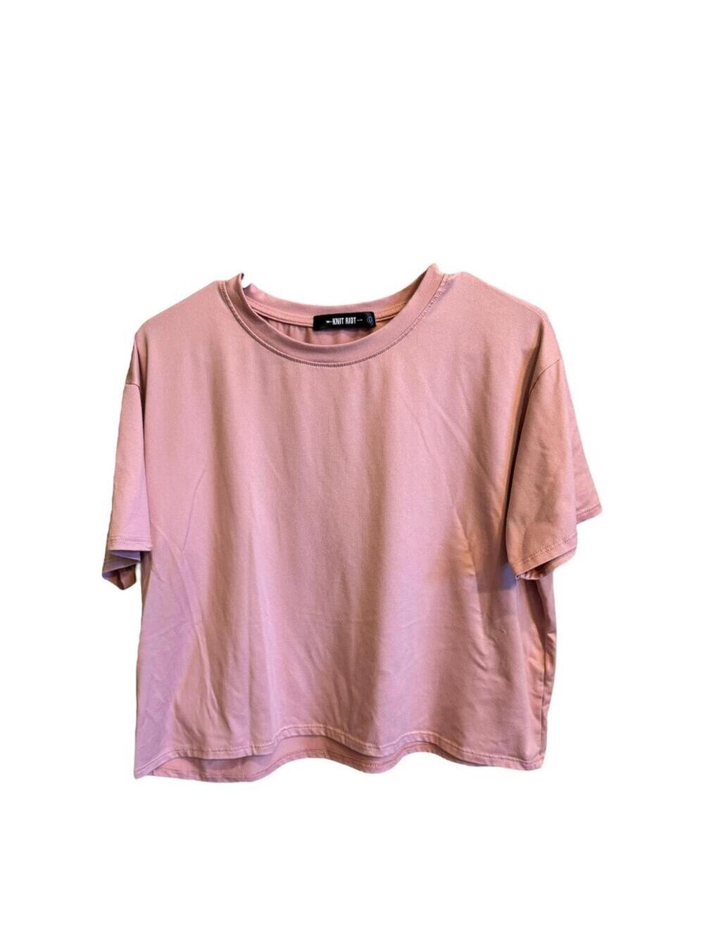 Knit Riot | Women's Pink Top | Size Large | 0892